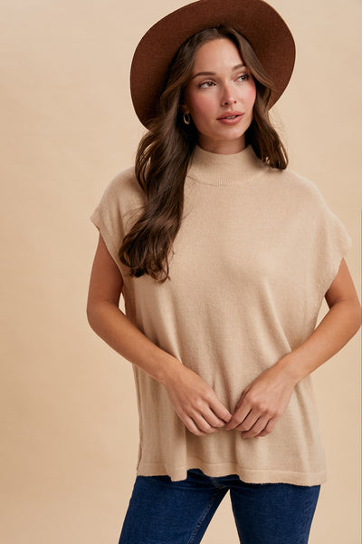 Cozy Season Mock Neck Top