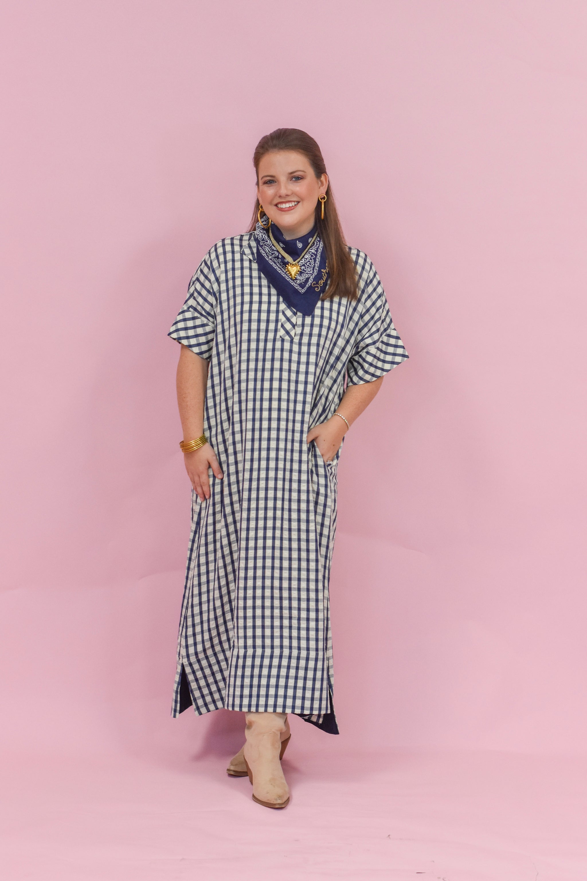 Gingham Grace Dress