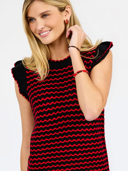 Kickoff in Knit Top