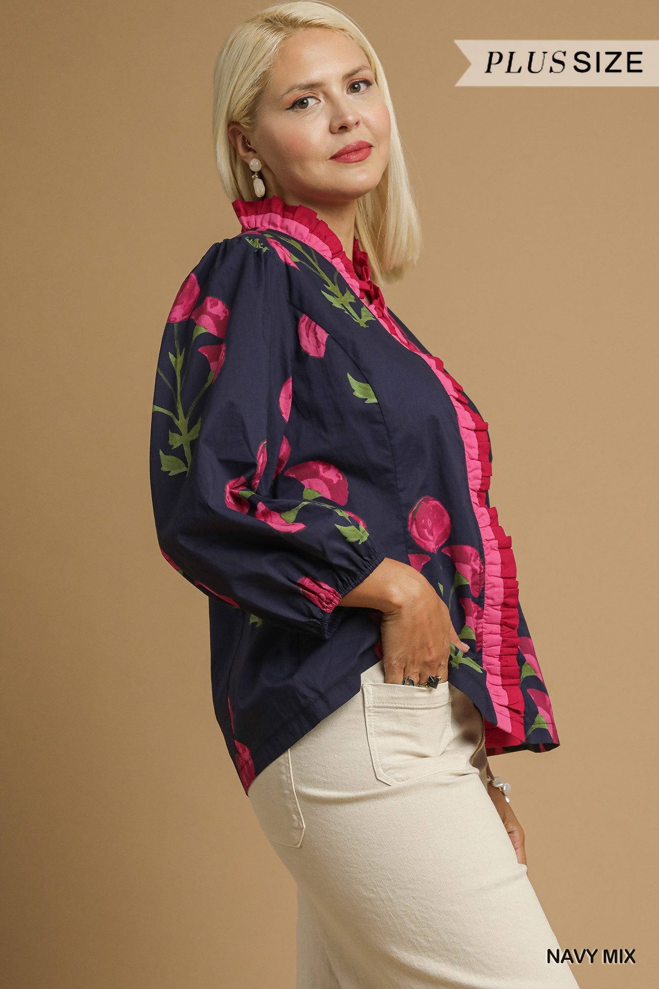 Beautiful Blossoms Top PLUS