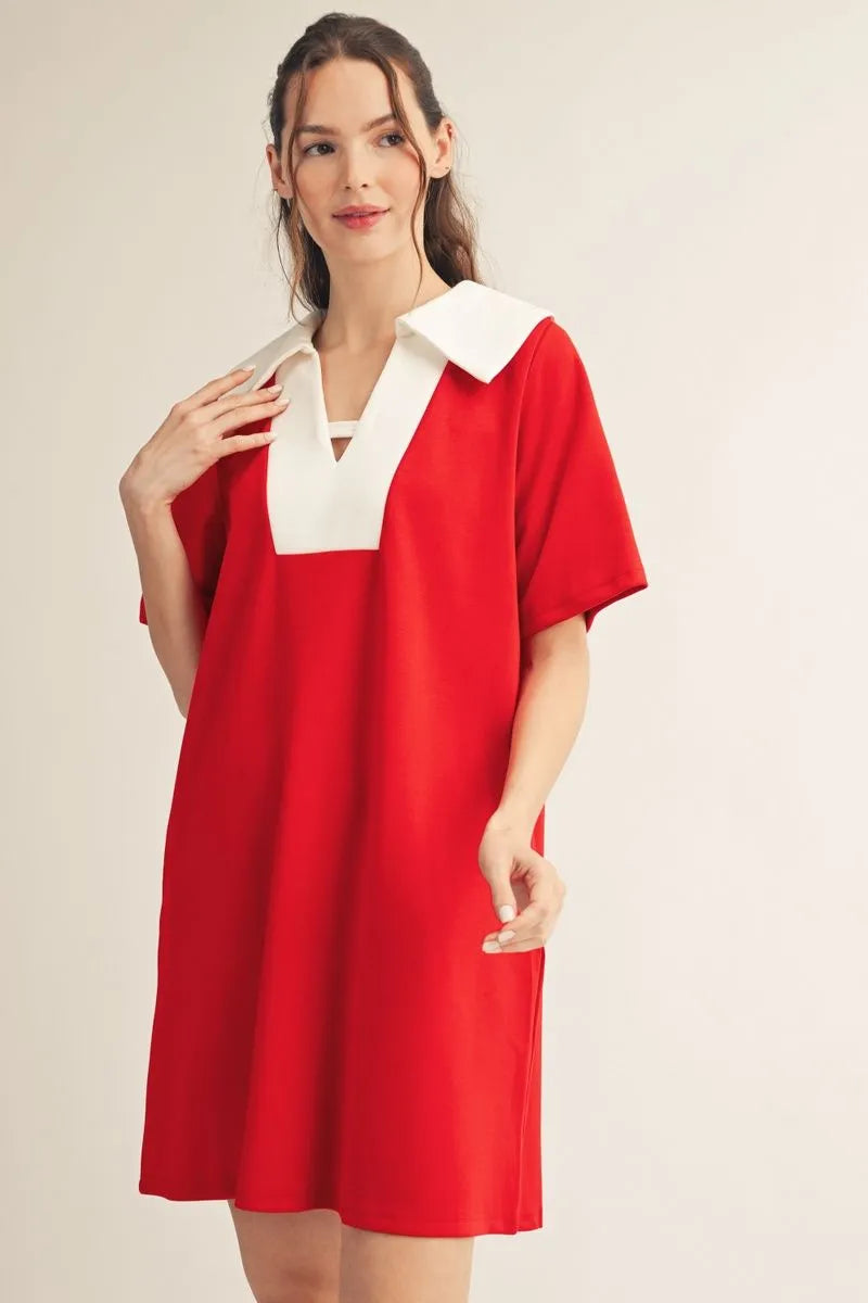 Ready in Red Dress