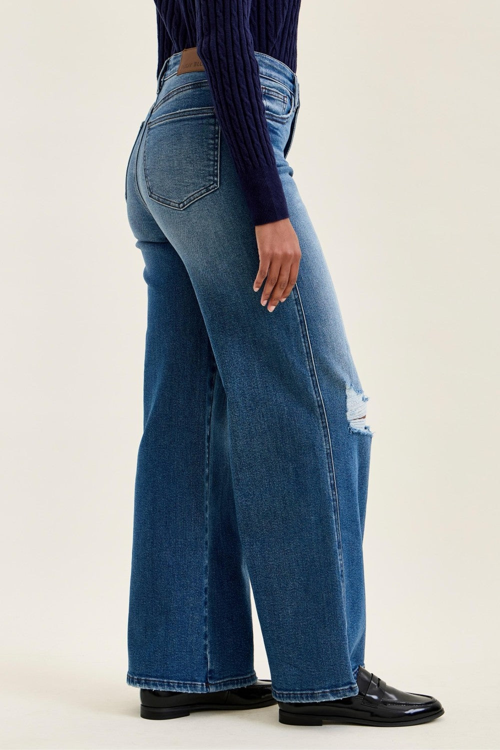 Lux Retro Wide Jeans