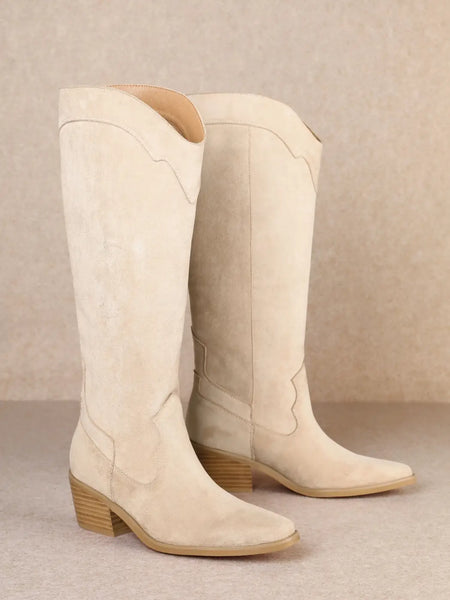 Juliette Sleek Modern Western Tall Boots