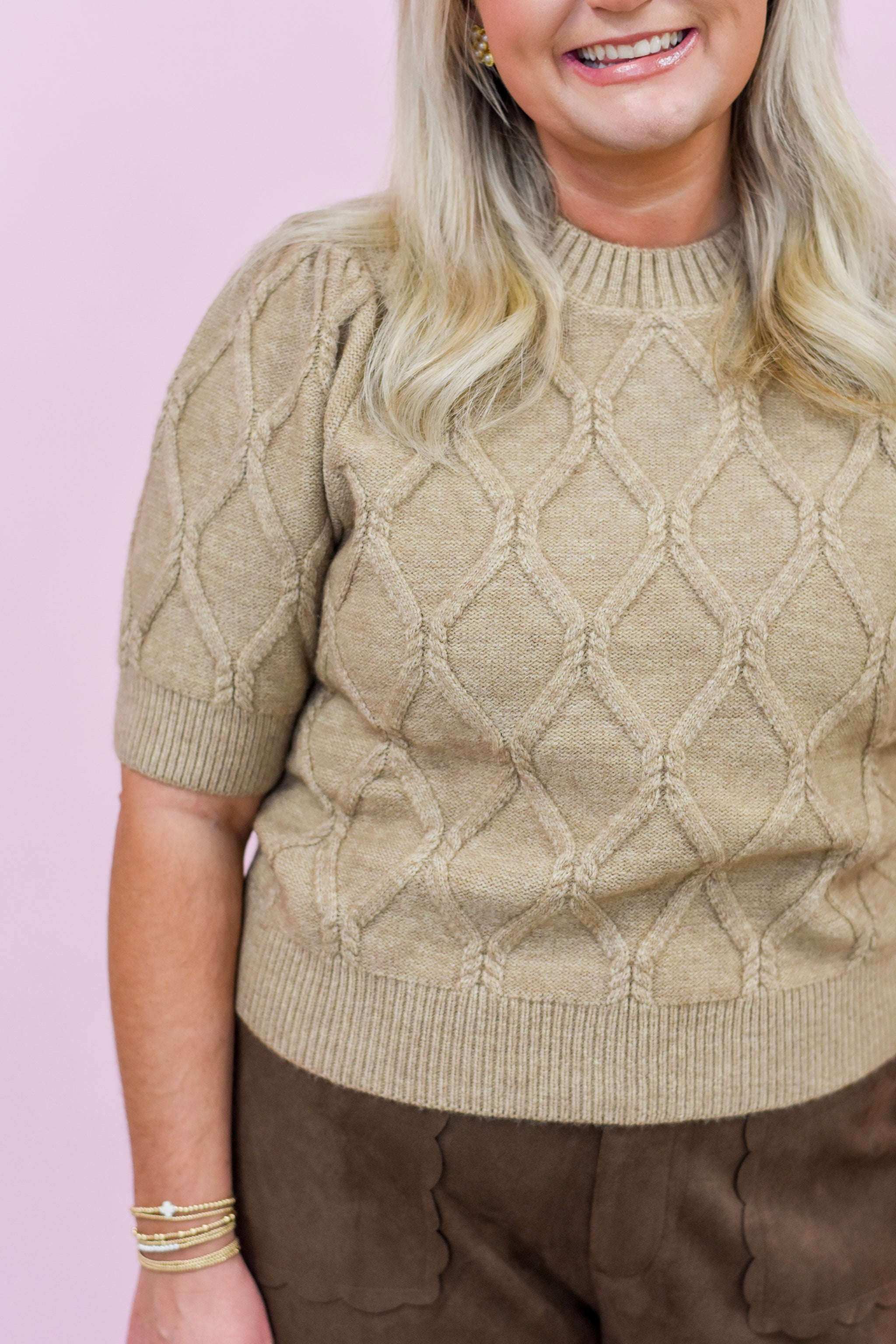 Oatmeal Knit Sweater