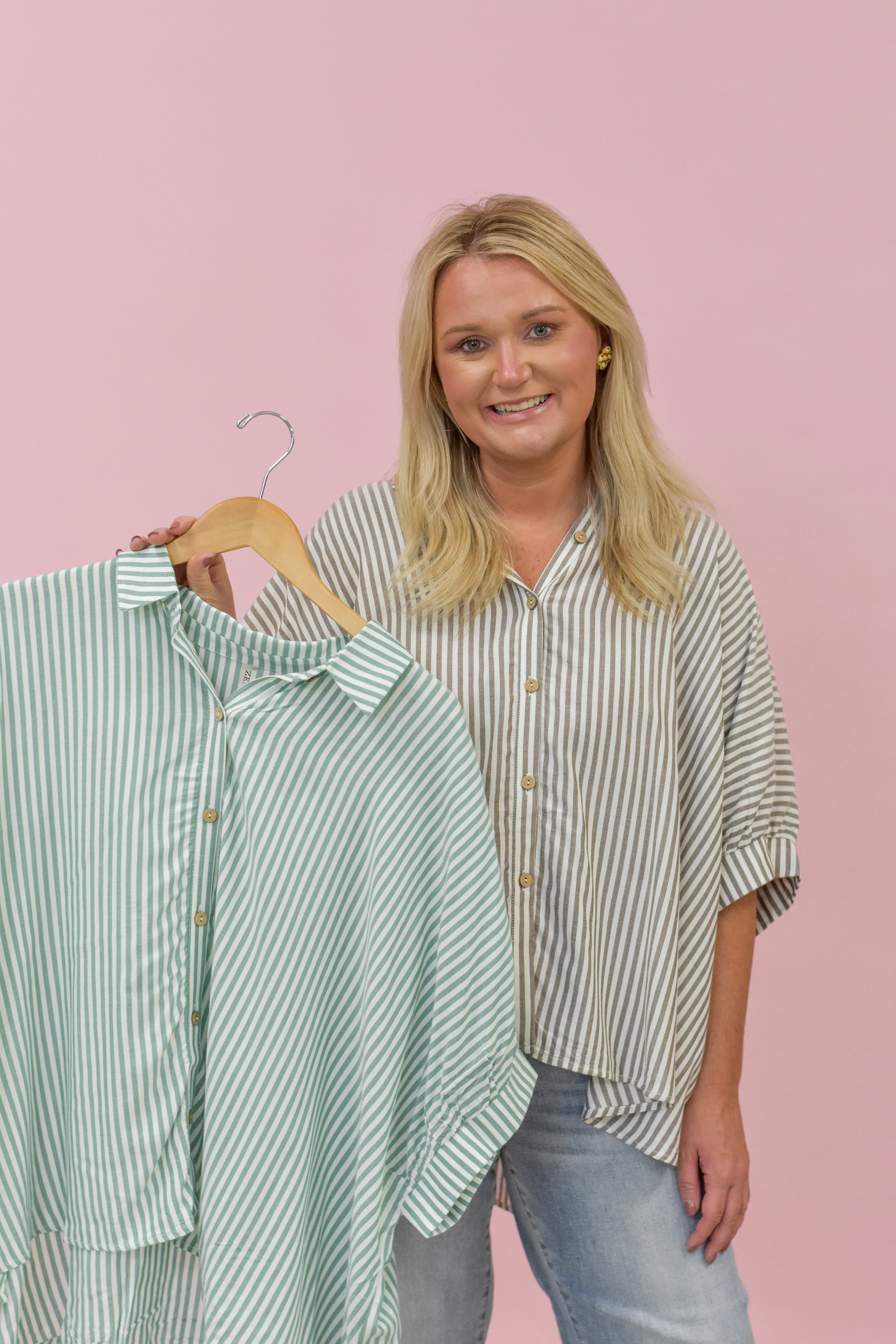 Cozy Stripes Top