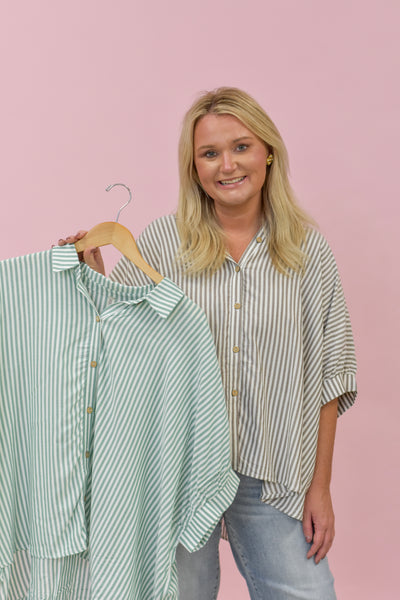 Cozy Stripes Top