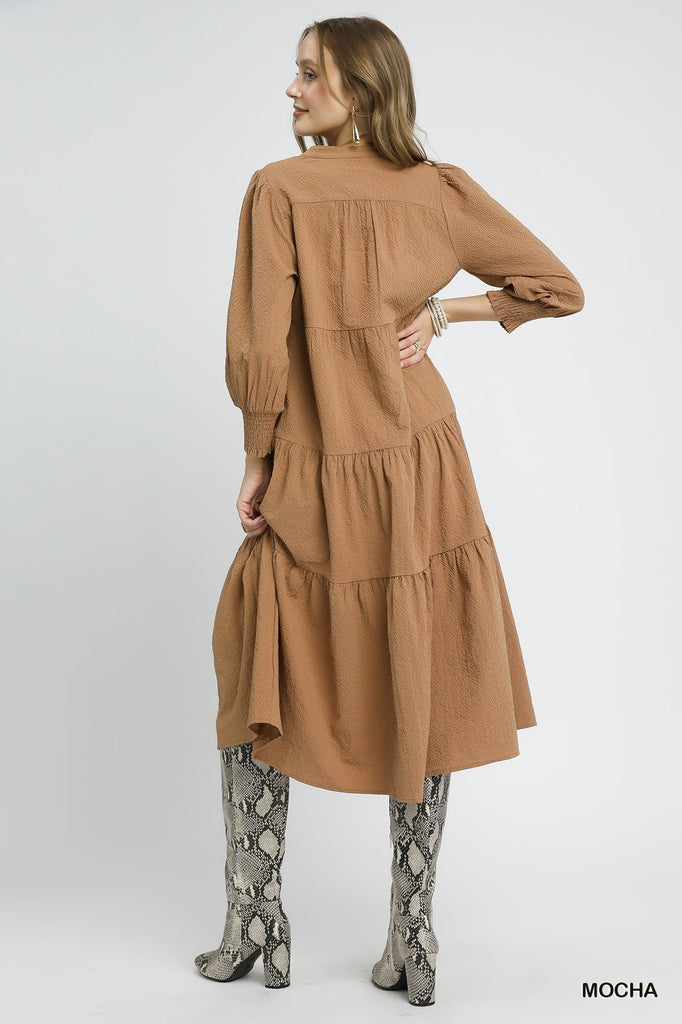 Make Your Day Mocha Dress