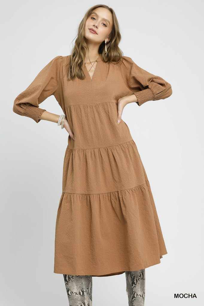 Make Your Day Mocha Dress