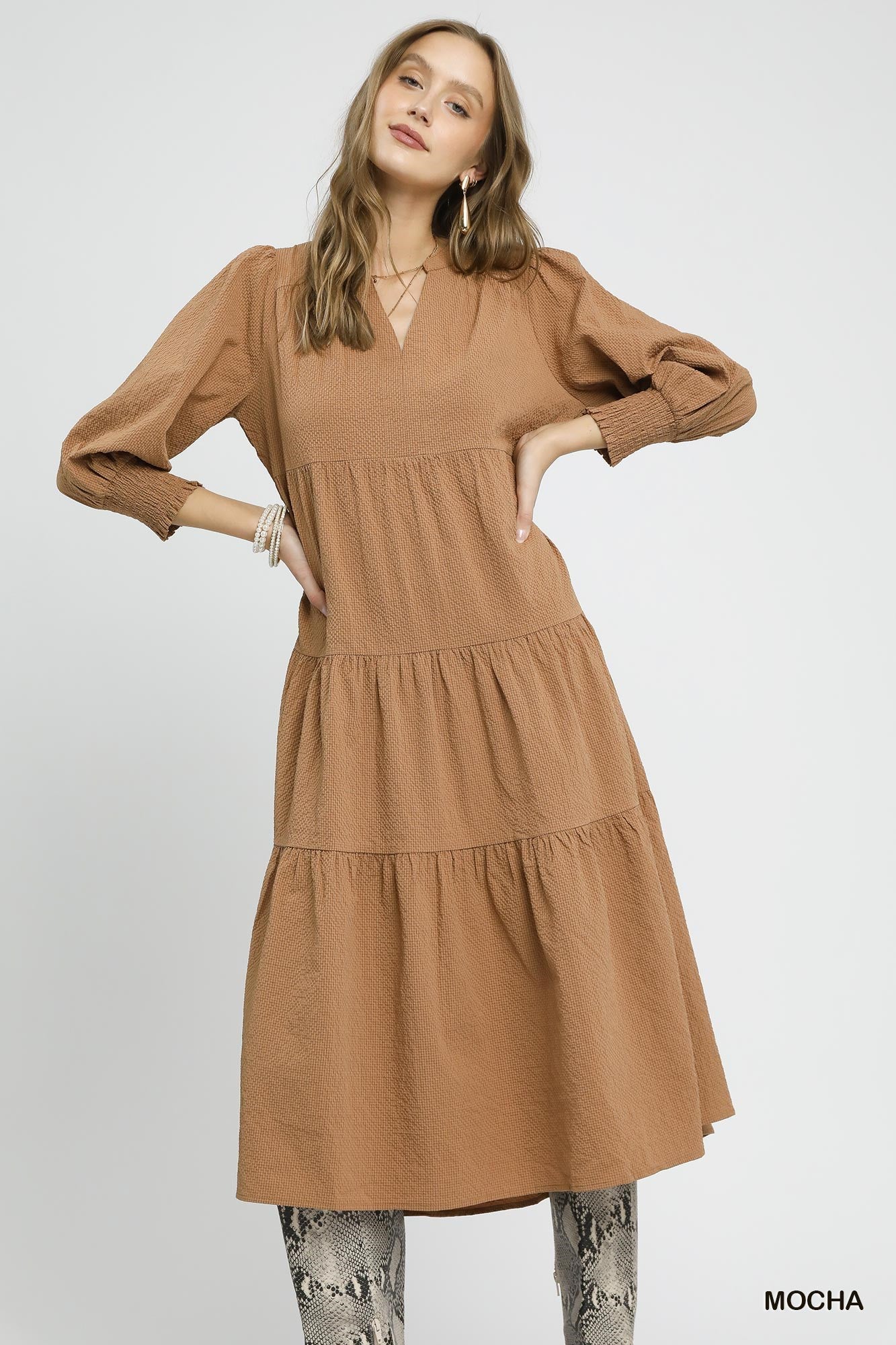 Make Your Day Mocha Dress