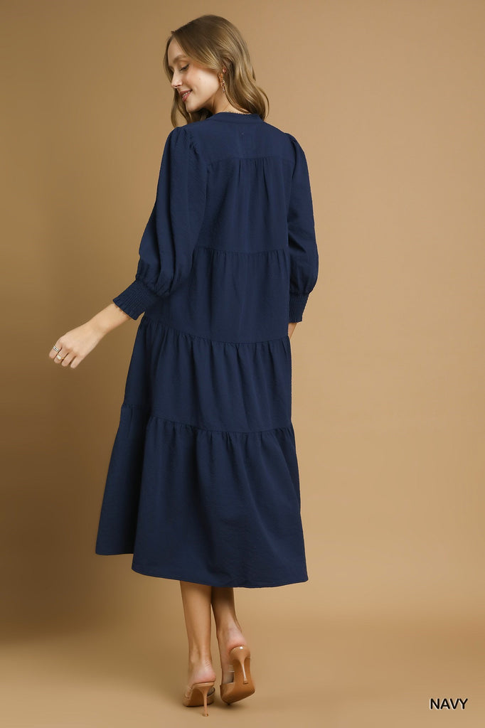 Make Your Day Navy Dress