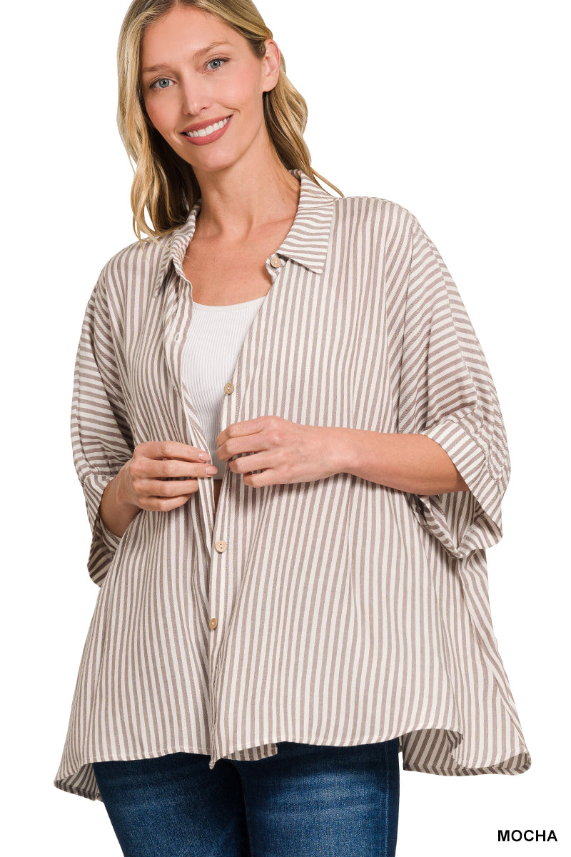 Cozy Stripes Top