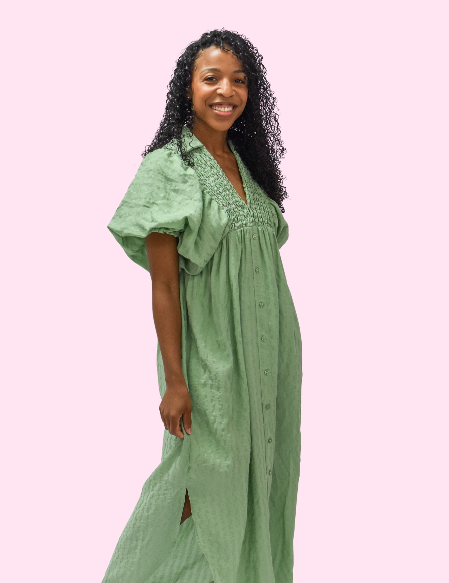 Surely Sage Dress