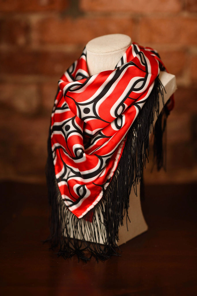 Gameday Fringe Scarf