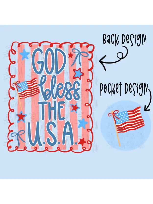 God Bless the USA Tee