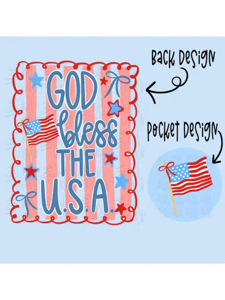 God Bless the USA Tee