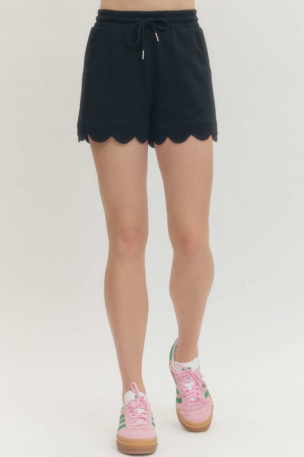 Sleek & Scallop Shorts