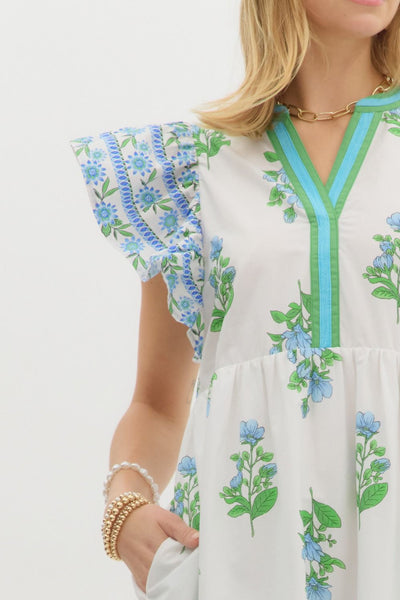 Pretty In Florals Dress