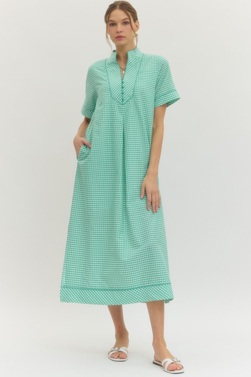 Get it Gingham Dress