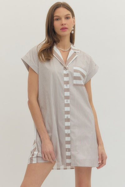 Sassy in Stripe Dress