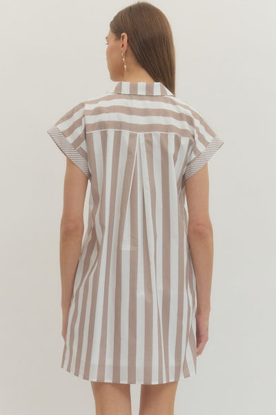 Sassy in Stripe Dress