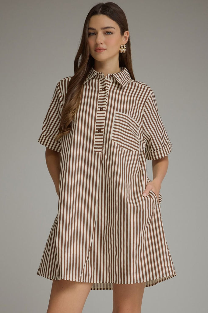 The Coco Stripe Dress