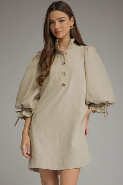 Golden Hour Dress (Taupe)