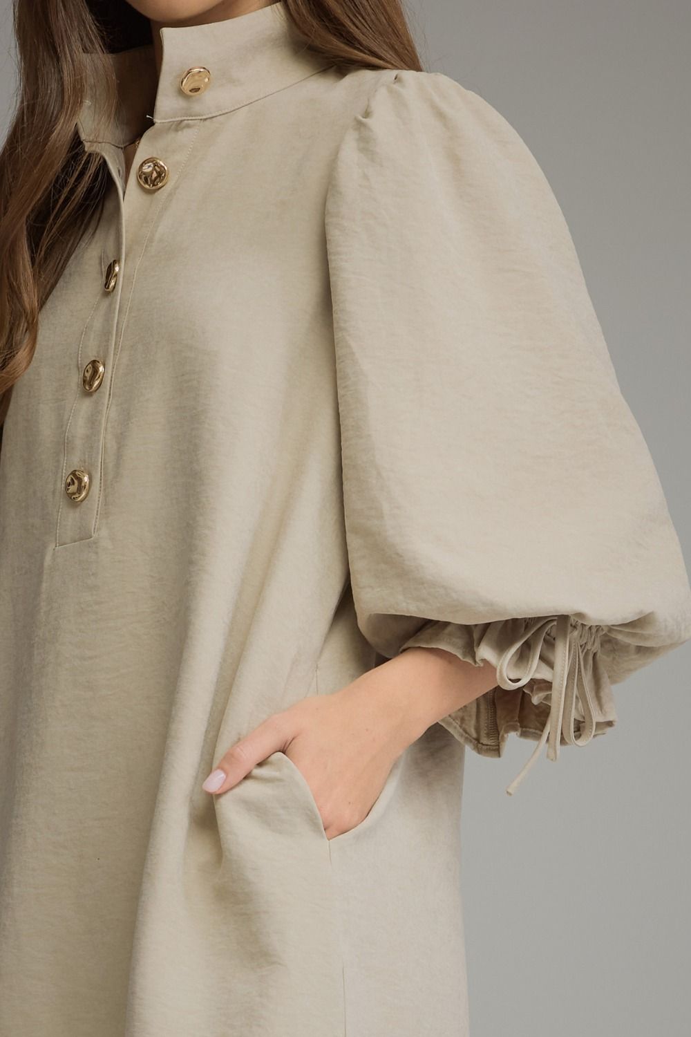 Golden Hour Dress (Taupe)