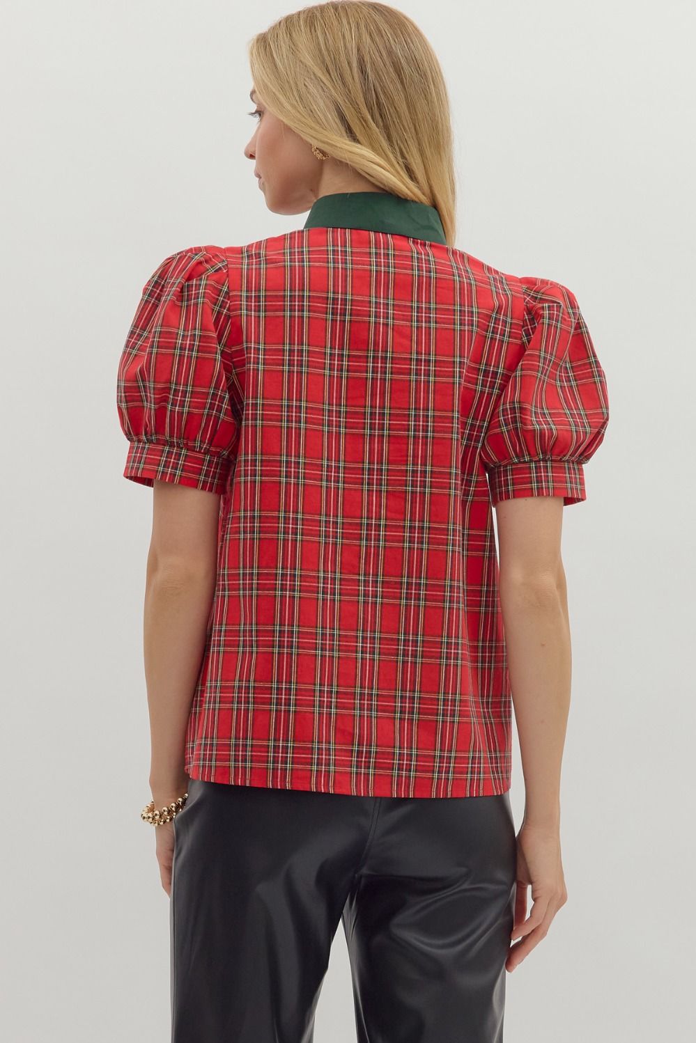 Perfectly Plaid Top