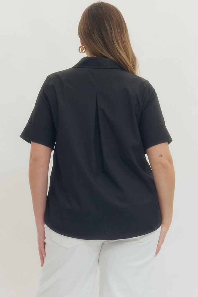 PLUS Midnight Spritz Top