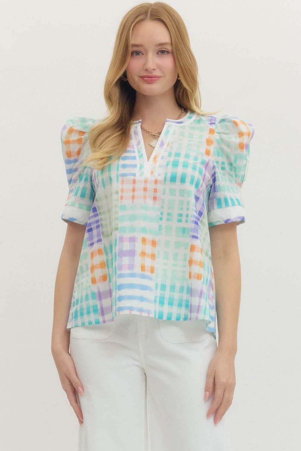 Watercolor Weekend Top