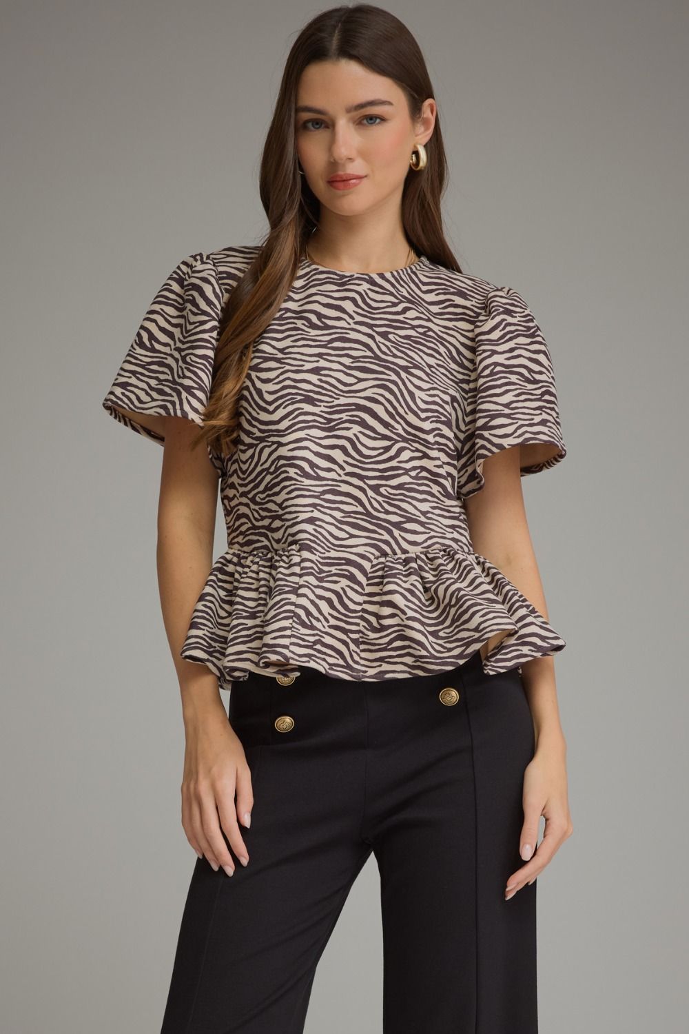 Safari Chic Top